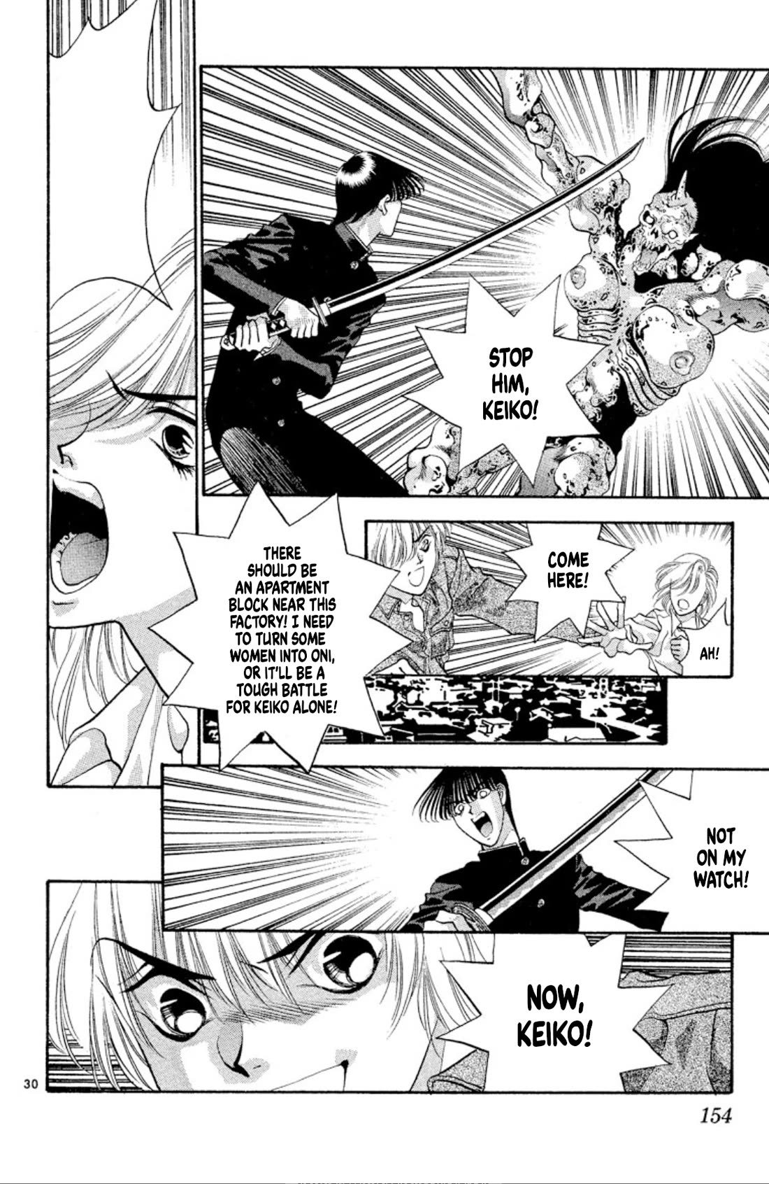 Onikirimaru Chapter 48 page 30 - Chapter 48: Return of the Yuki clan (part 4 - final part)