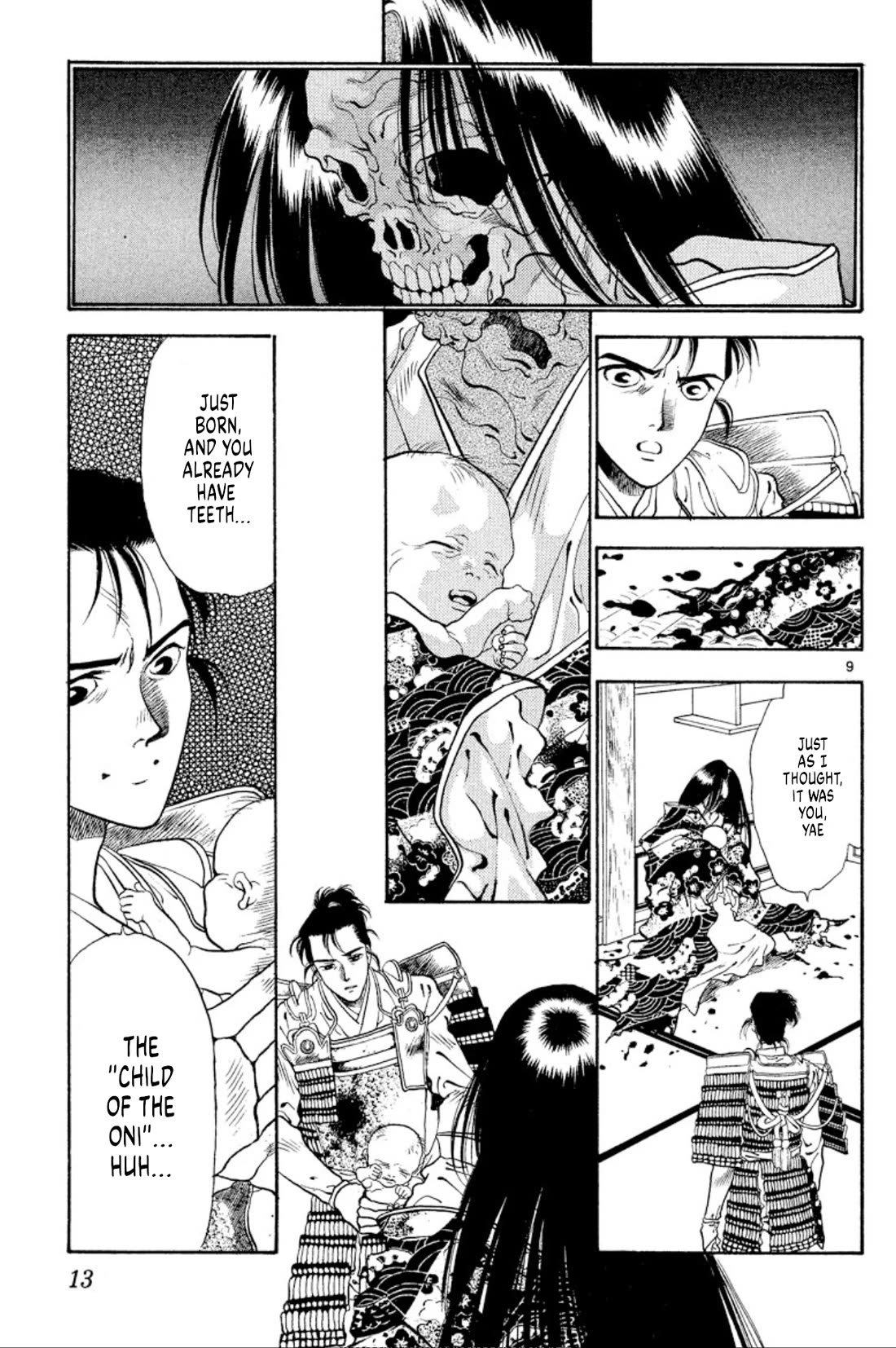 Onikirimaru Chapter 50 page 11 - Chapter 50: Birth of the Yuki's curse