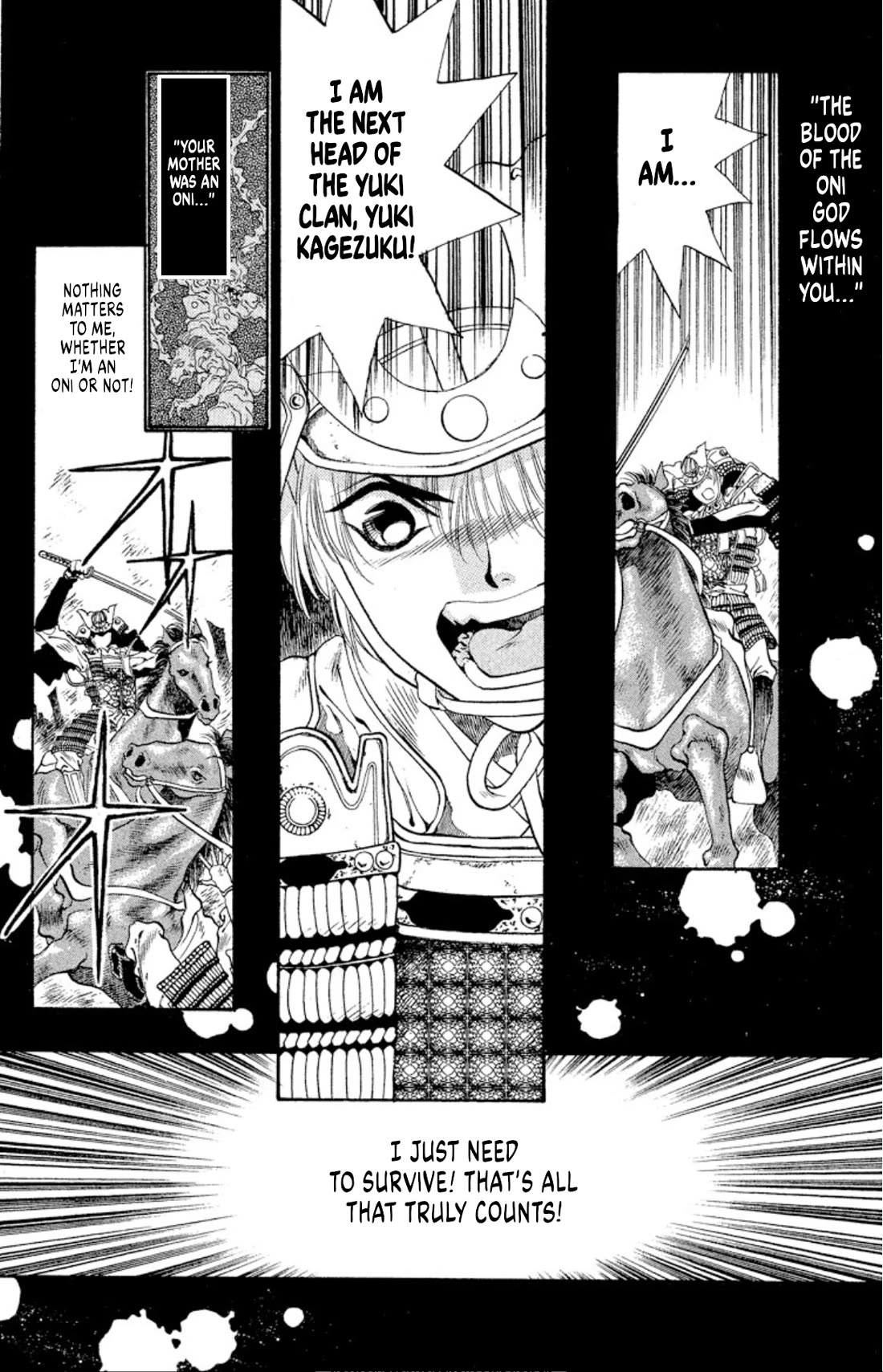 Onikirimaru Chapter 50 page 17 - Chapter 50: Birth of the Yuki's curse