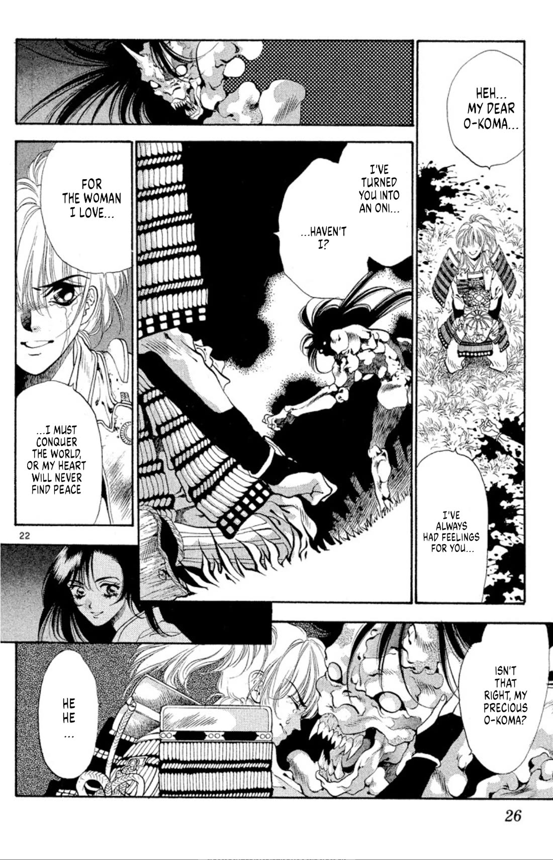 Onikirimaru Chapter 50 page 24 - Chapter 50: Birth of the Yuki's curse