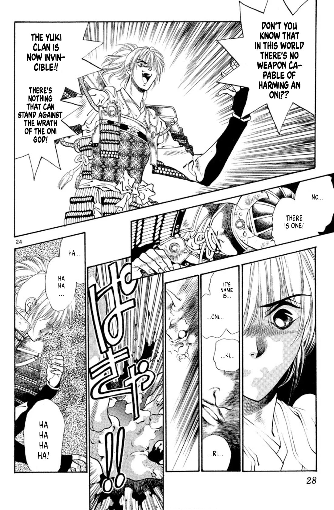 Onikirimaru Chapter 50 page 26 - Chapter 50: Birth of the Yuki's curse