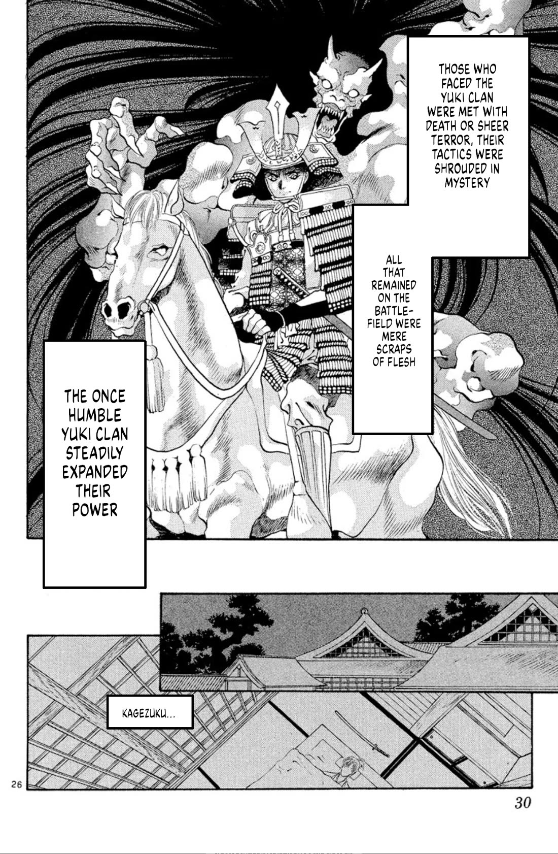 Onikirimaru Chapter 50 page 28 - Chapter 50: Birth of the Yuki's curse