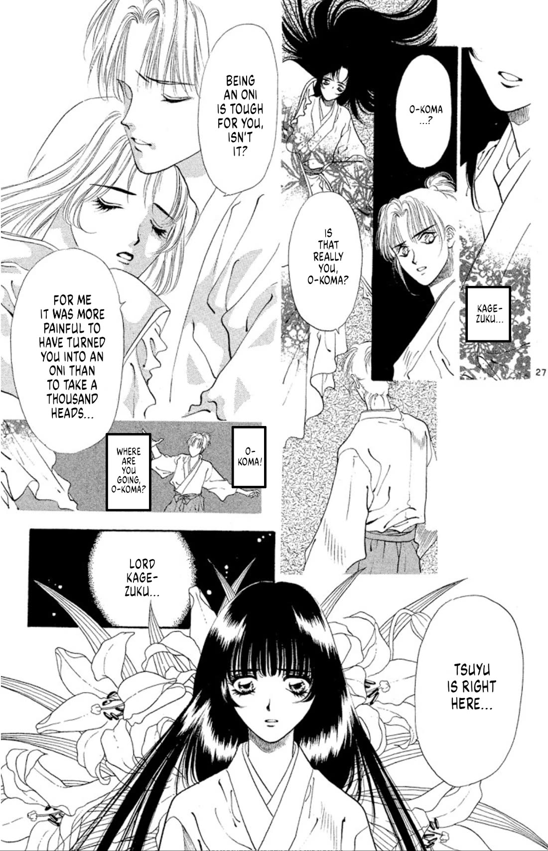 Onikirimaru Chapter 50 page 29 - Chapter 50: Birth of the Yuki's curse
