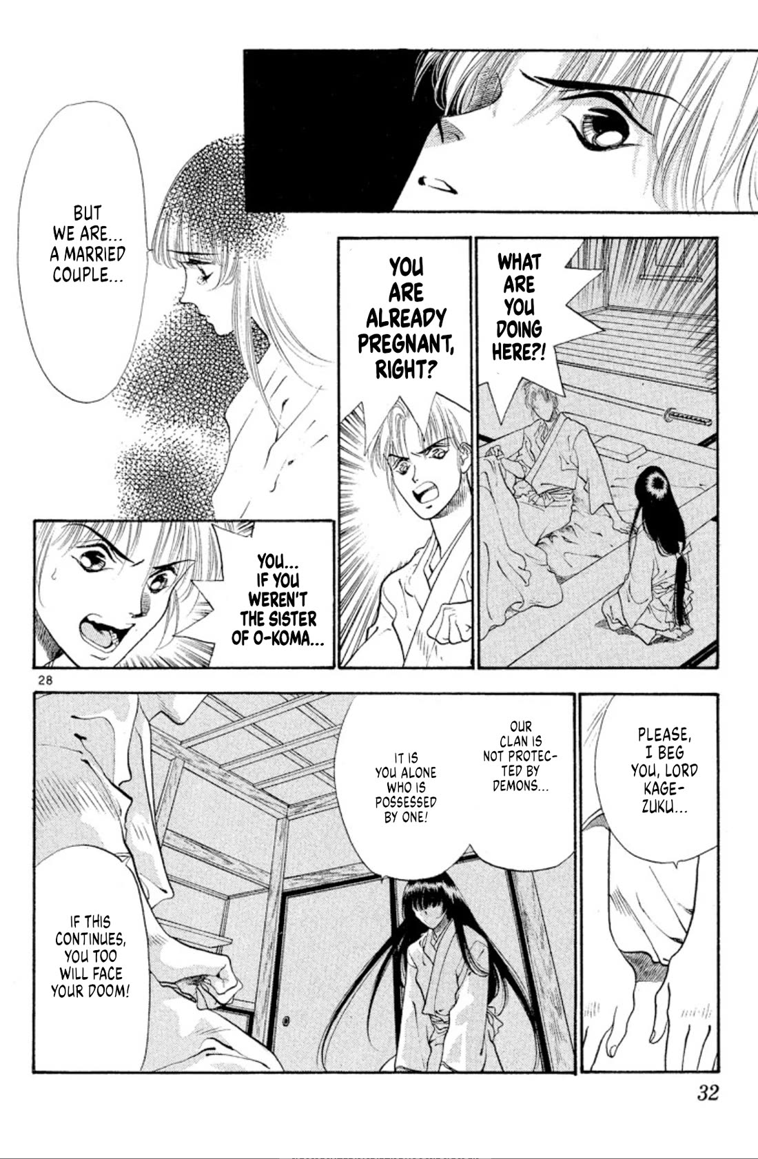 Onikirimaru Chapter 50 page 30 - Chapter 50: Birth of the Yuki's curse
