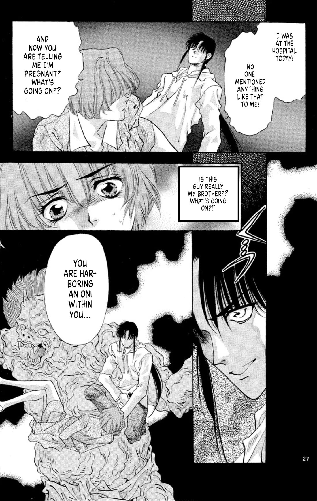 Onikirimaru Chapter 51 page 27 - Chapter 51: The oni in the womb