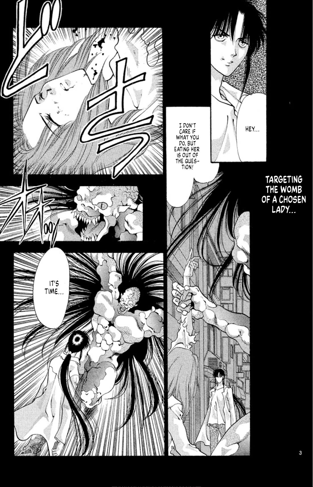 Onikirimaru Chapter 51 page 3 - Chapter 51: The oni in the womb