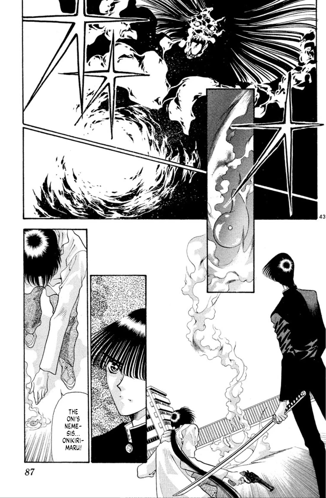 Onikirimaru Chapter 51 page 43 - Chapter 51: The oni in the womb