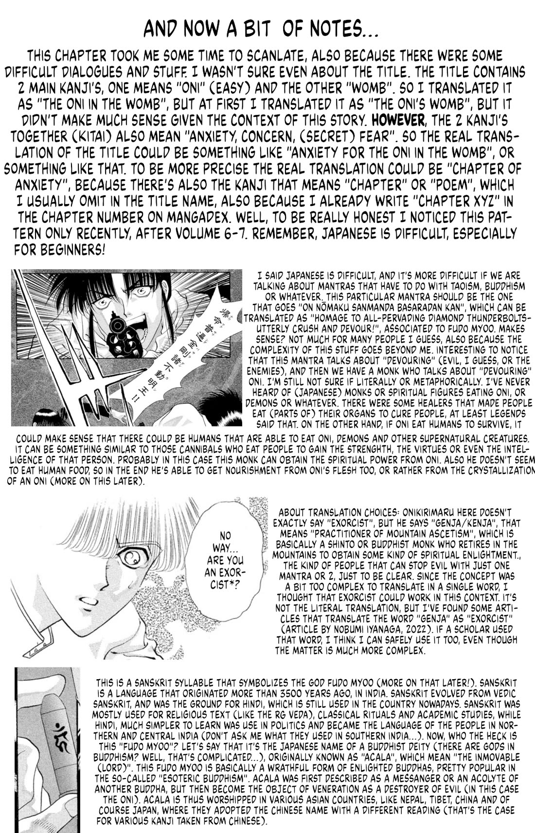 Onikirimaru Chapter 51 page 47 - Chapter 51: The oni in the womb