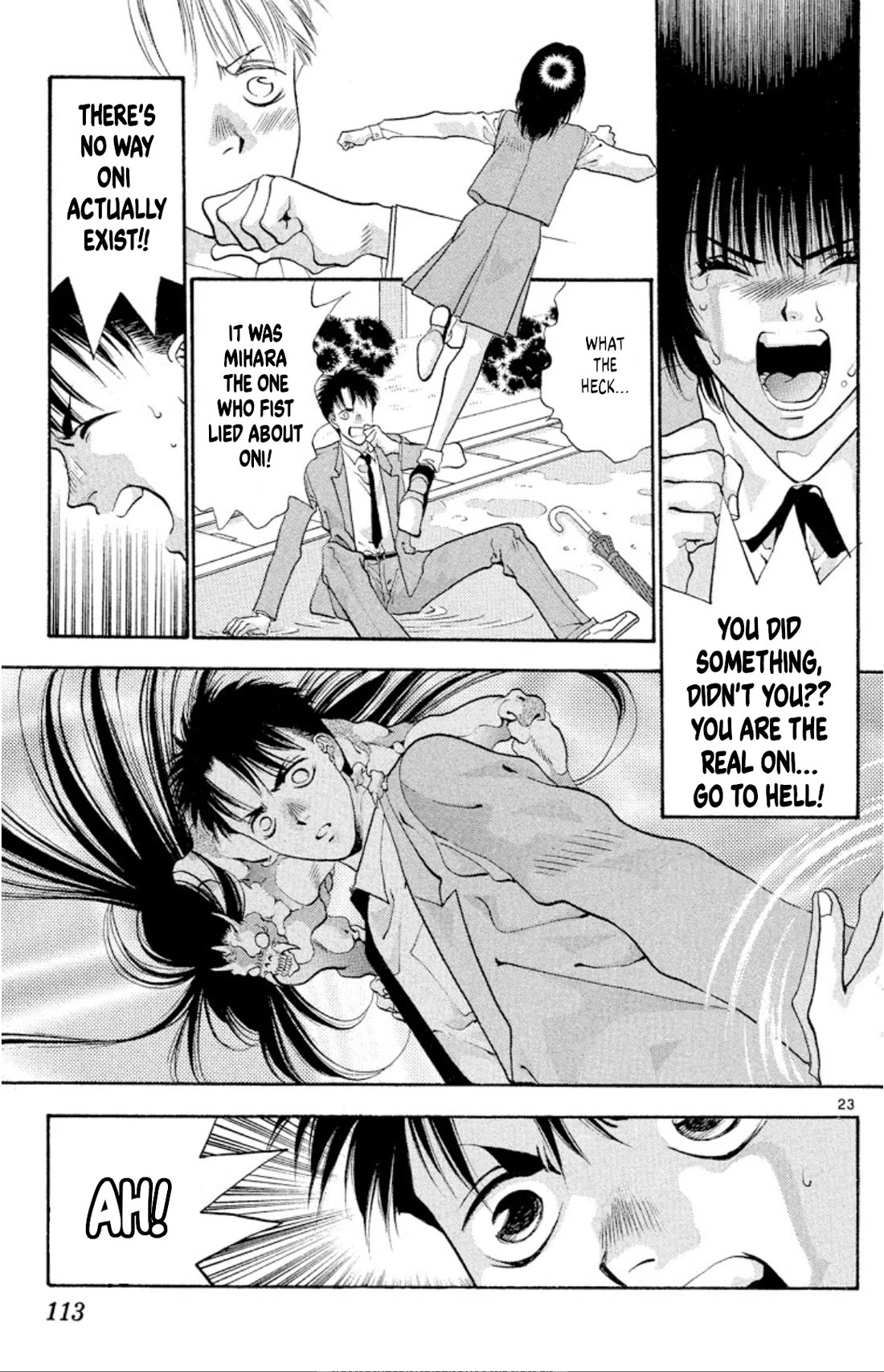 Onikirimaru Chapter 52 page 23 - Chapter 52: The plague oni