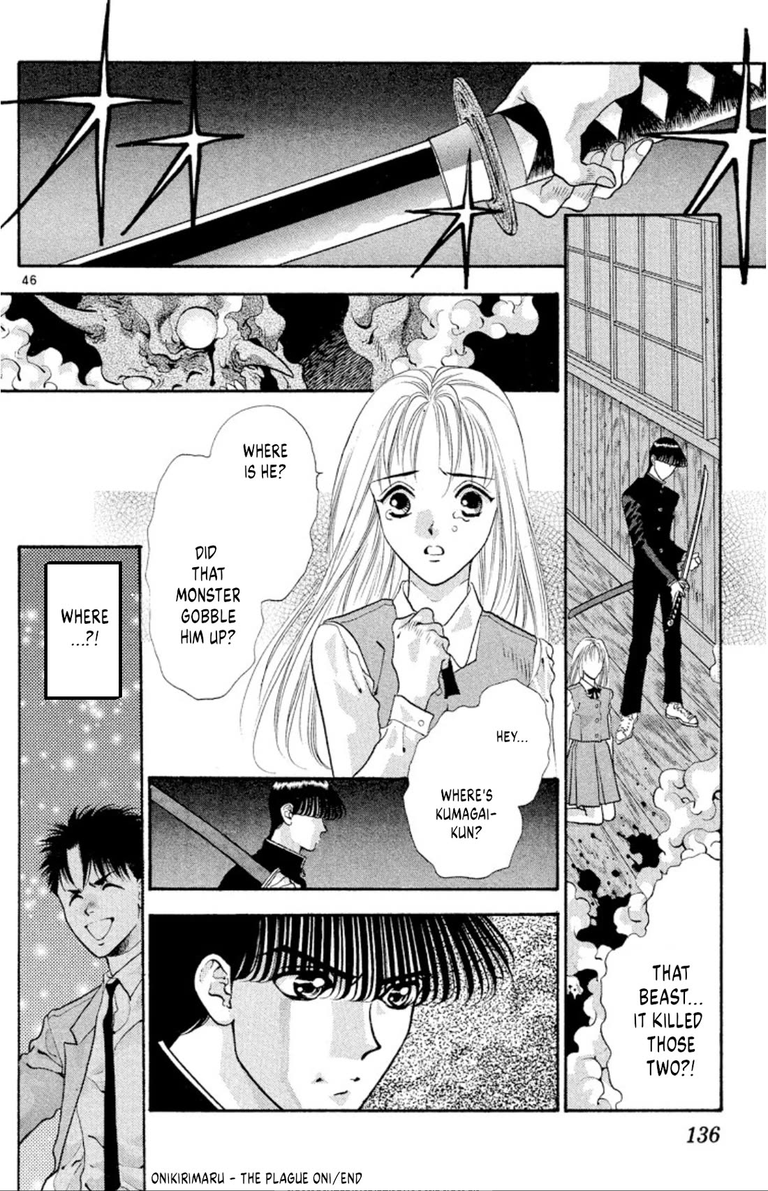 Onikirimaru Chapter 52 page 46 - Chapter 52: The plague oni