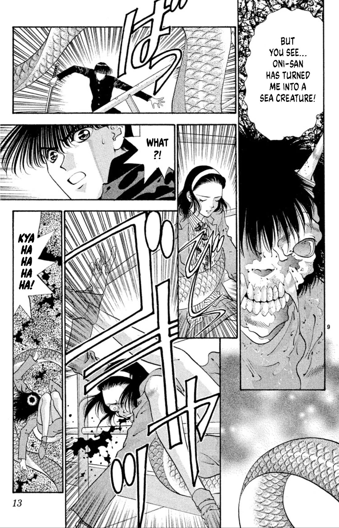 Onikirimaru Chapter 54 page 11 - Chapter 54: The oni's scales