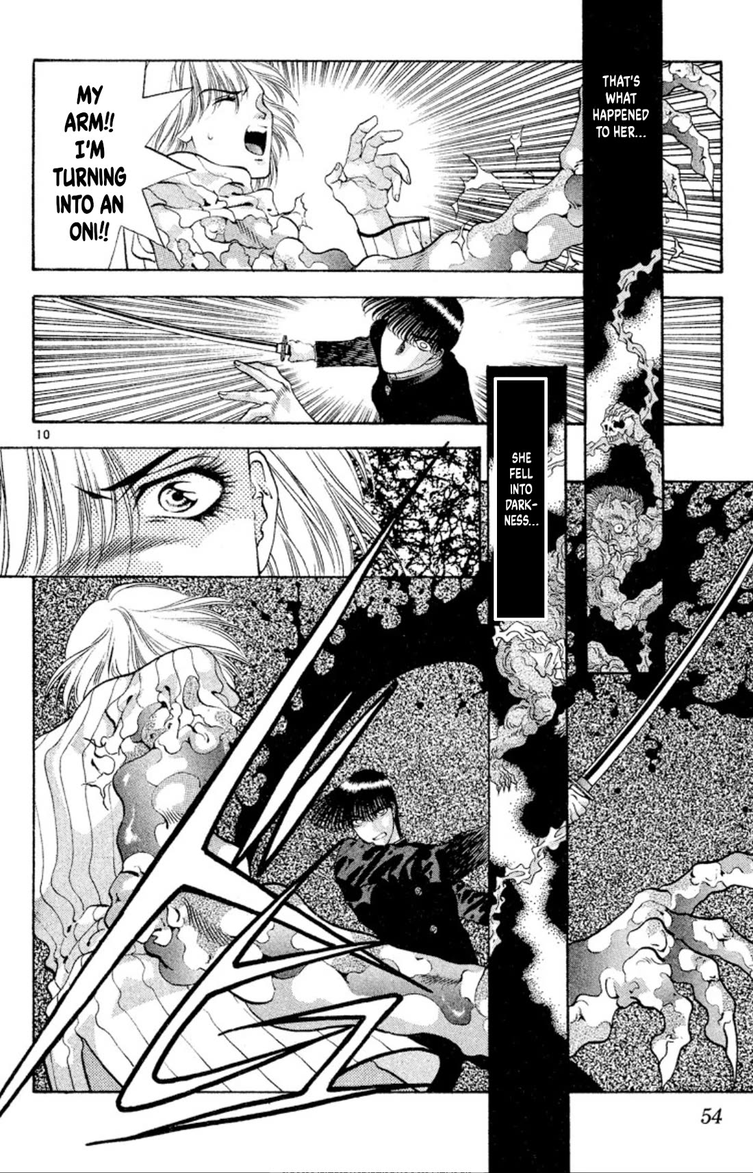 Onikirimaru Chapter 55 page 10 - Chapter 55: The wind oni