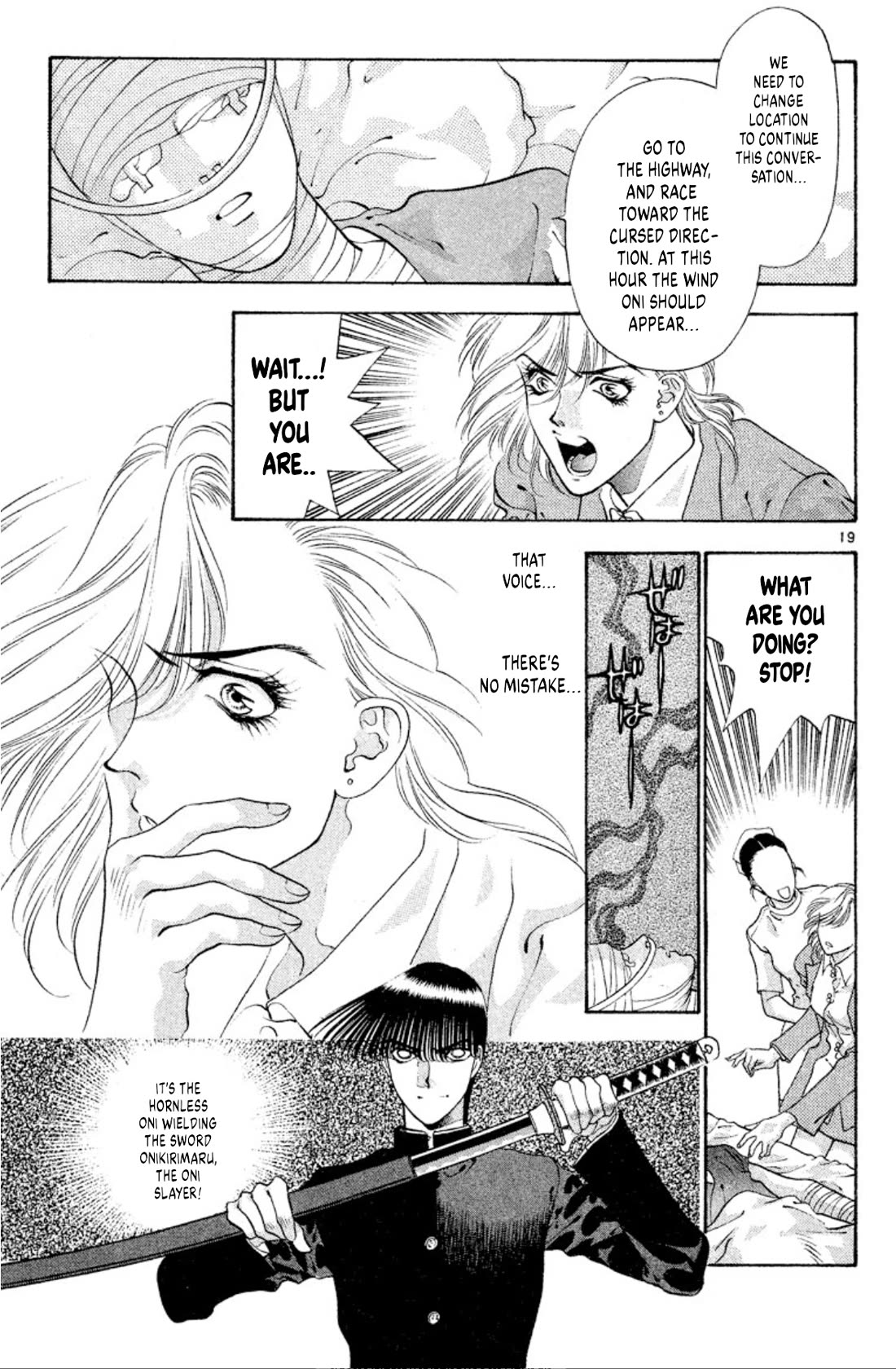Onikirimaru Chapter 55 page 19 - Chapter 55: The wind oni