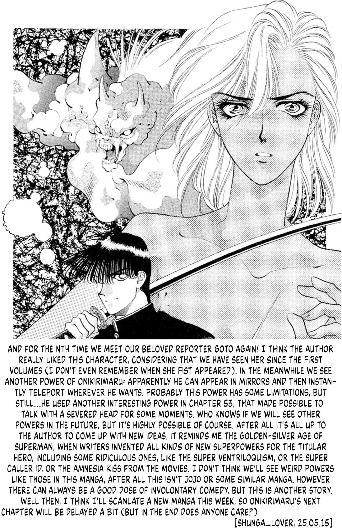 Onikirimaru Chapter 55 page 46 - Chapter 55: The wind oni
