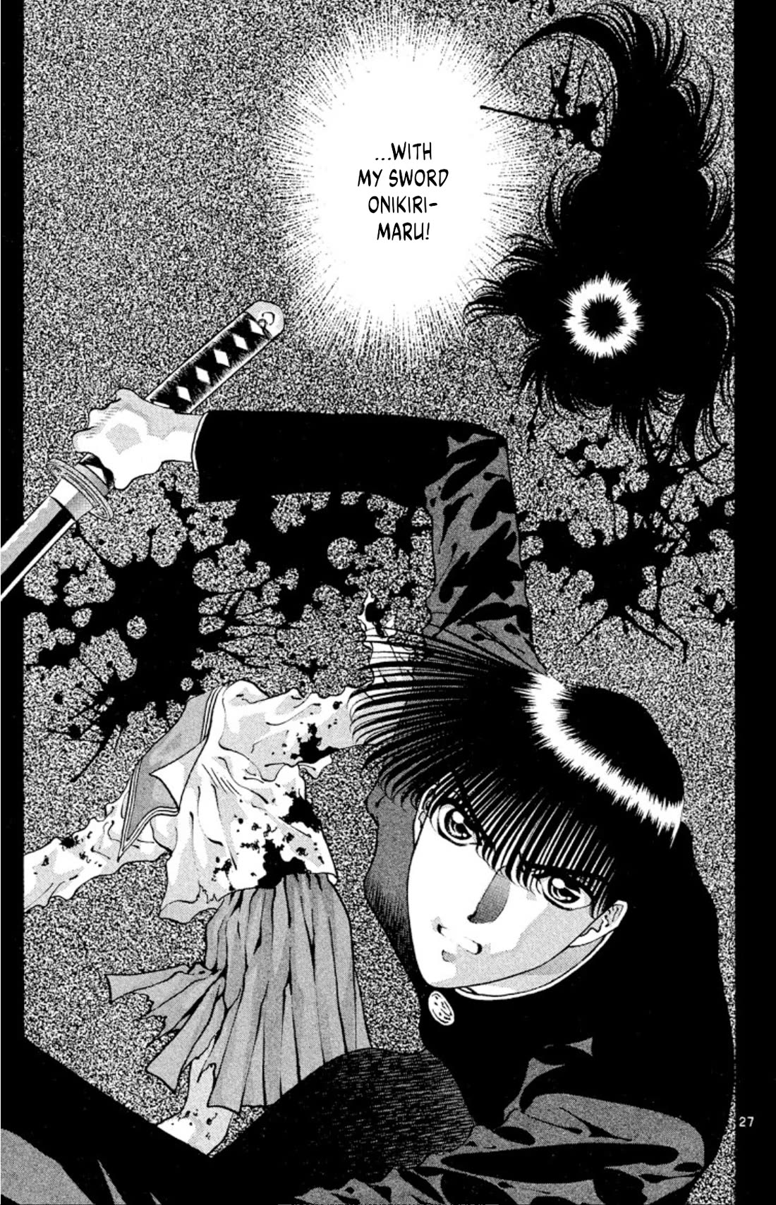 Onikirimaru Chapter 56 page 27 - Chapter 56: Sakuraoni (part 1)