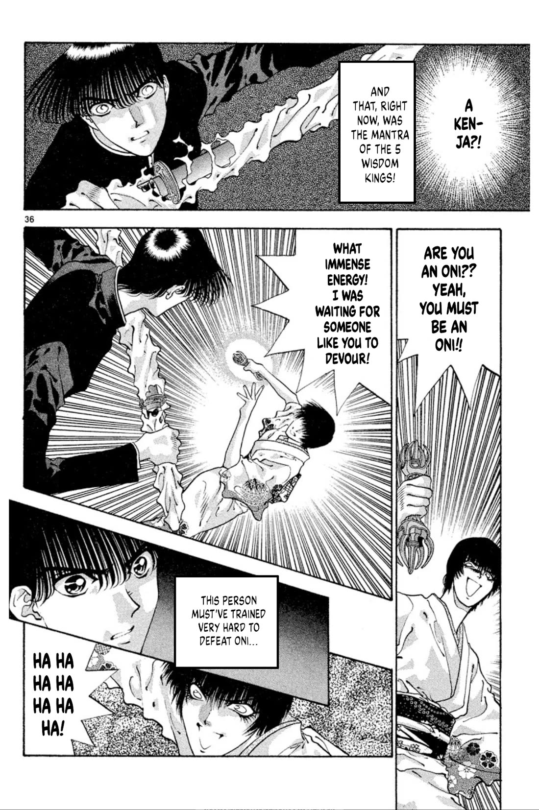 Onikirimaru Chapter 56 page 36 - Chapter 56: Sakuraoni (part 1)