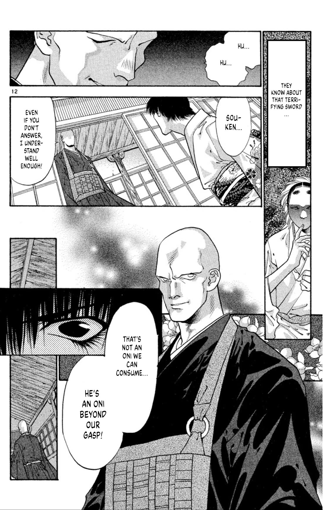 Onikirimaru Chapter 57 page 12 - Chapter 57: Sakuraoni (part 2)