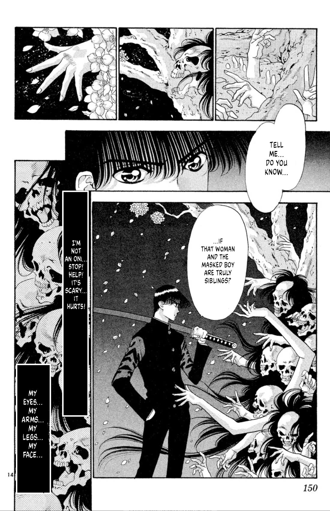 Onikirimaru Chapter 57 page 14 - Chapter 57: Sakuraoni (part 2)