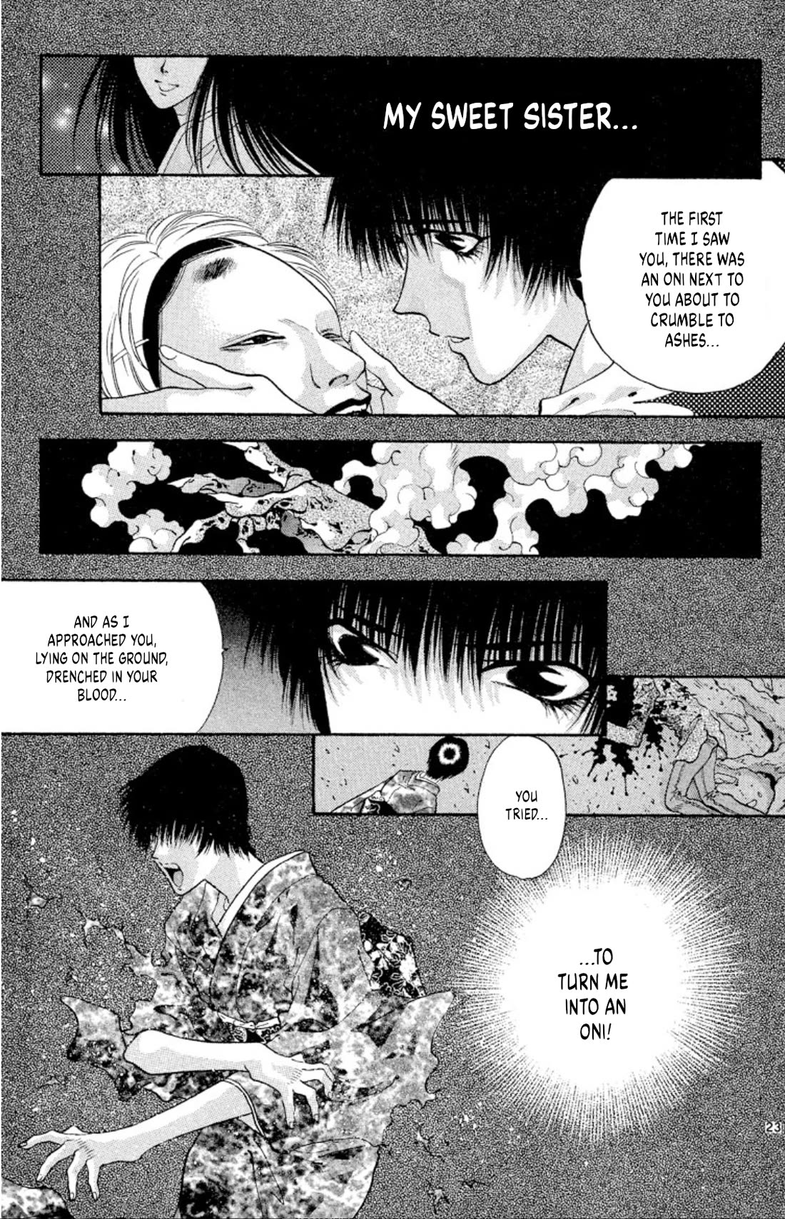Onikirimaru Chapter 57 page 23 - Chapter 57: Sakuraoni (part 2)