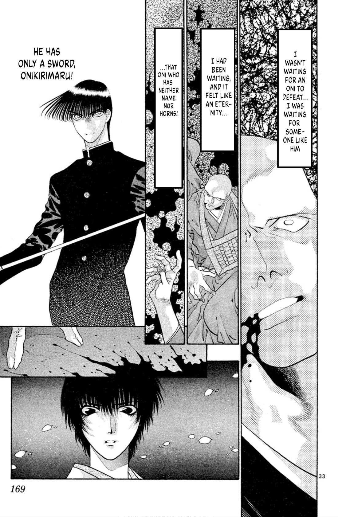 Onikirimaru Chapter 57 page 33 - Chapter 57: Sakuraoni (part 2)