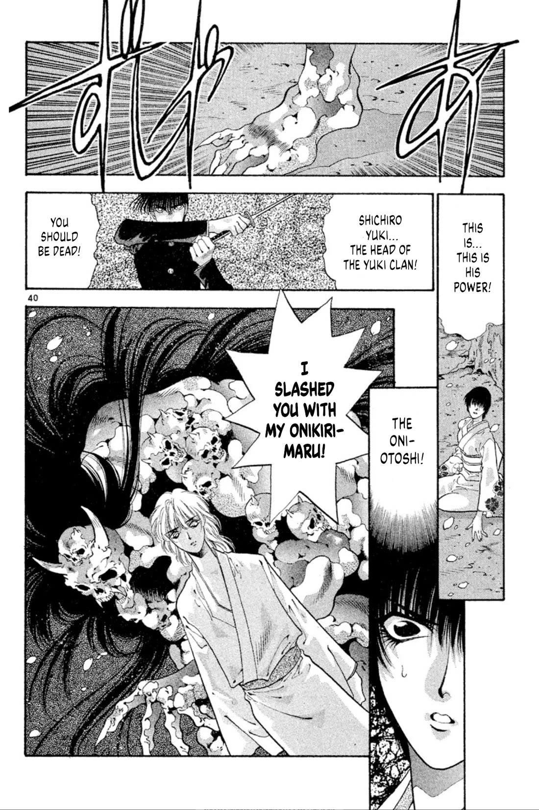 Onikirimaru Chapter 57 page 40 - Chapter 57: Sakuraoni (part 2)