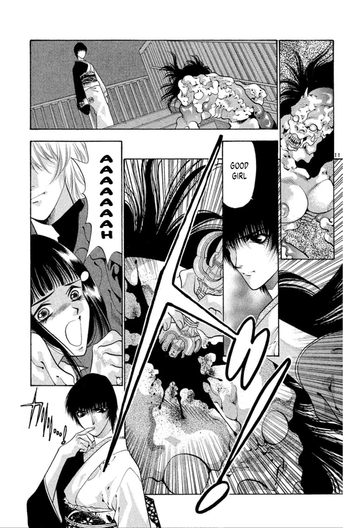 Onikirimaru Chapter 58 page 13 - Chapter 58: The crying oni