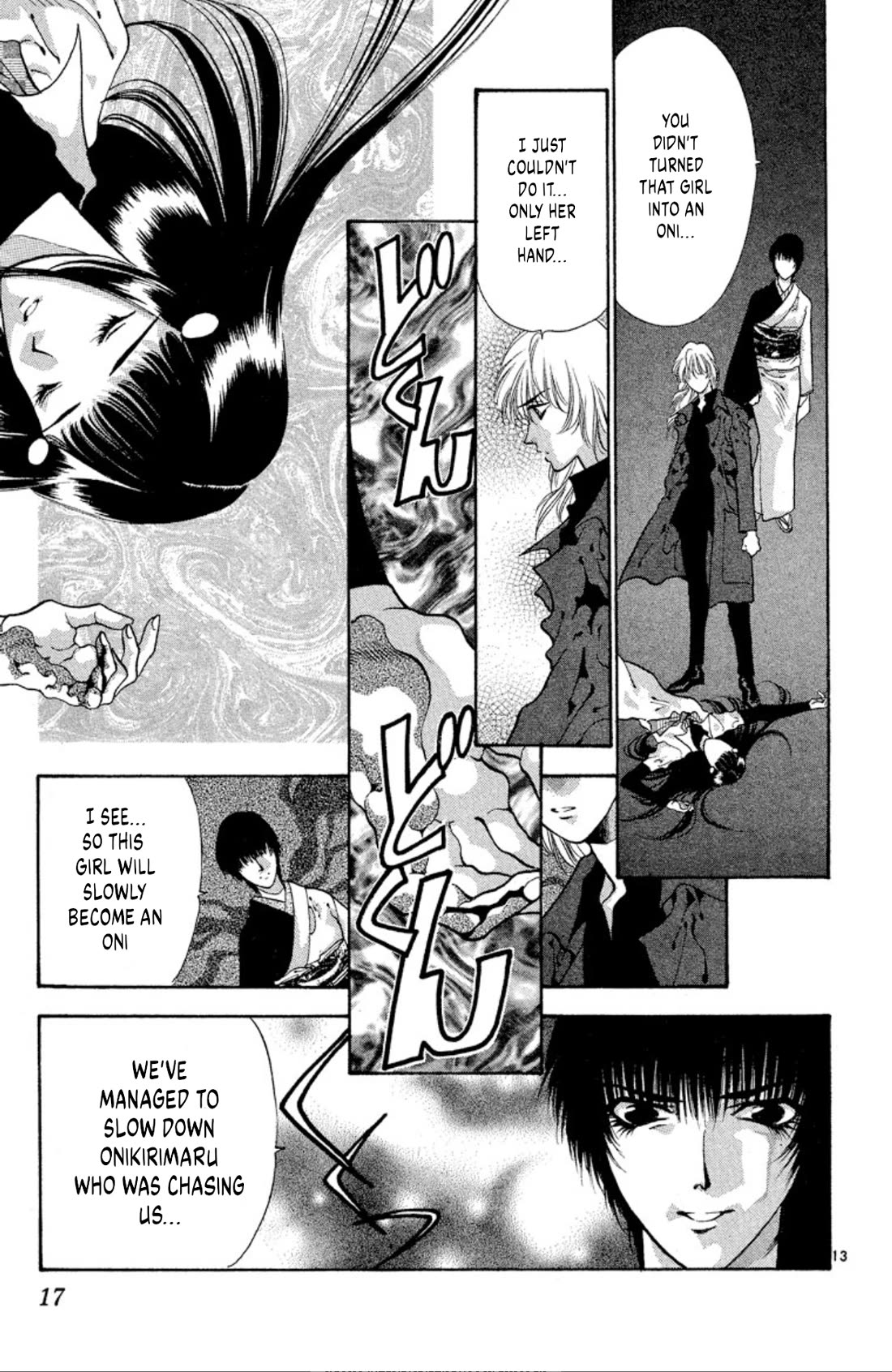 Onikirimaru Chapter 58 page 15 - Chapter 58: The crying oni