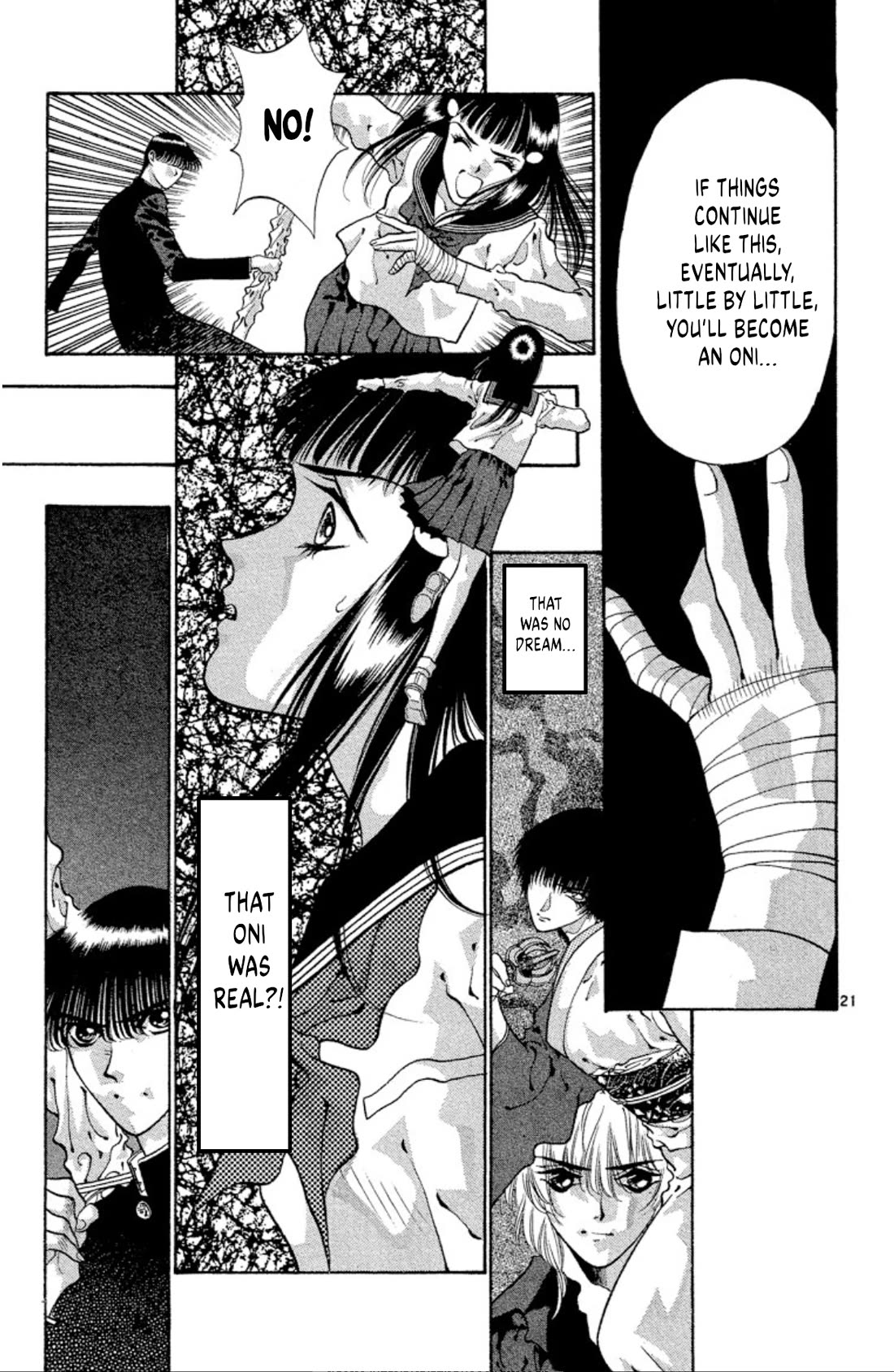 Onikirimaru Chapter 58 page 23 - Chapter 58: The crying oni
