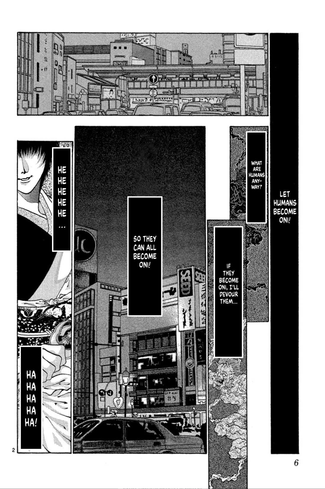 Onikirimaru Chapter 58 page 4 - Chapter 58: The crying oni