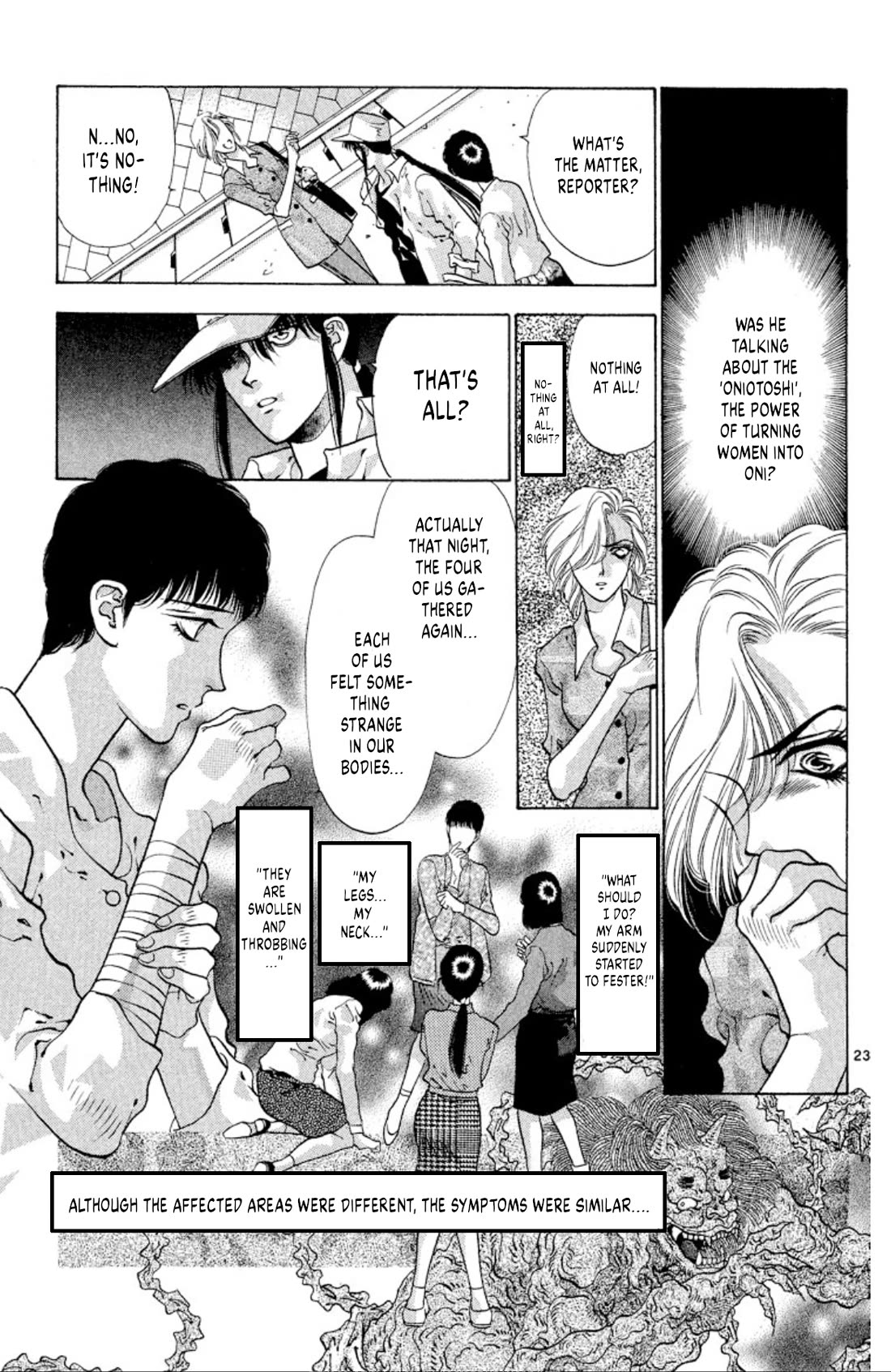 Onikirimaru Chapter 59 page 23 - Chapter 59: The oni eaters