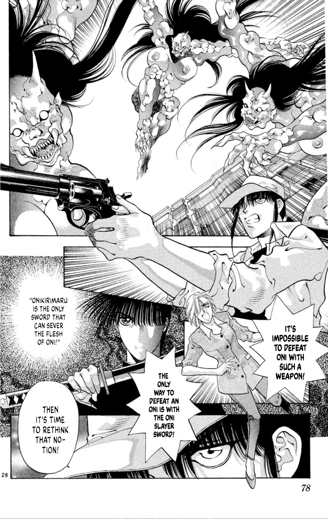 Onikirimaru Chapter 59 page 28 - Chapter 59: The oni eaters