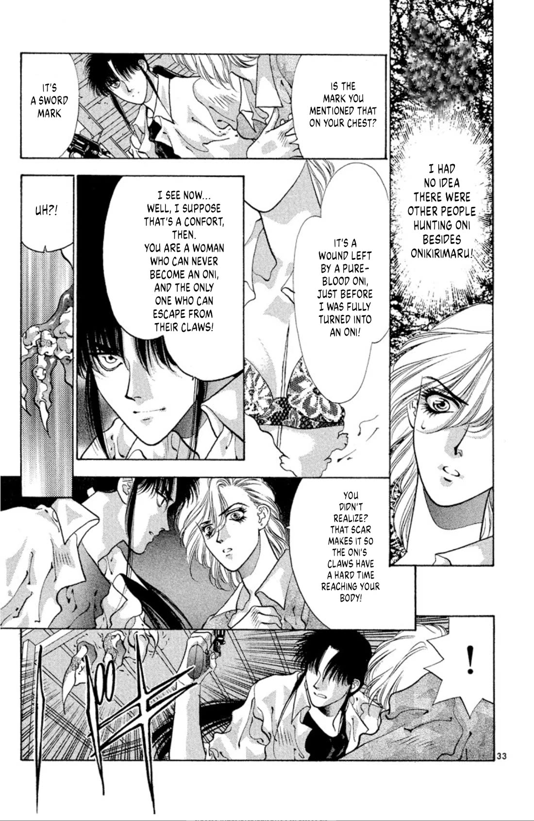 Onikirimaru Chapter 59 page 33 - Chapter 59: The oni eaters