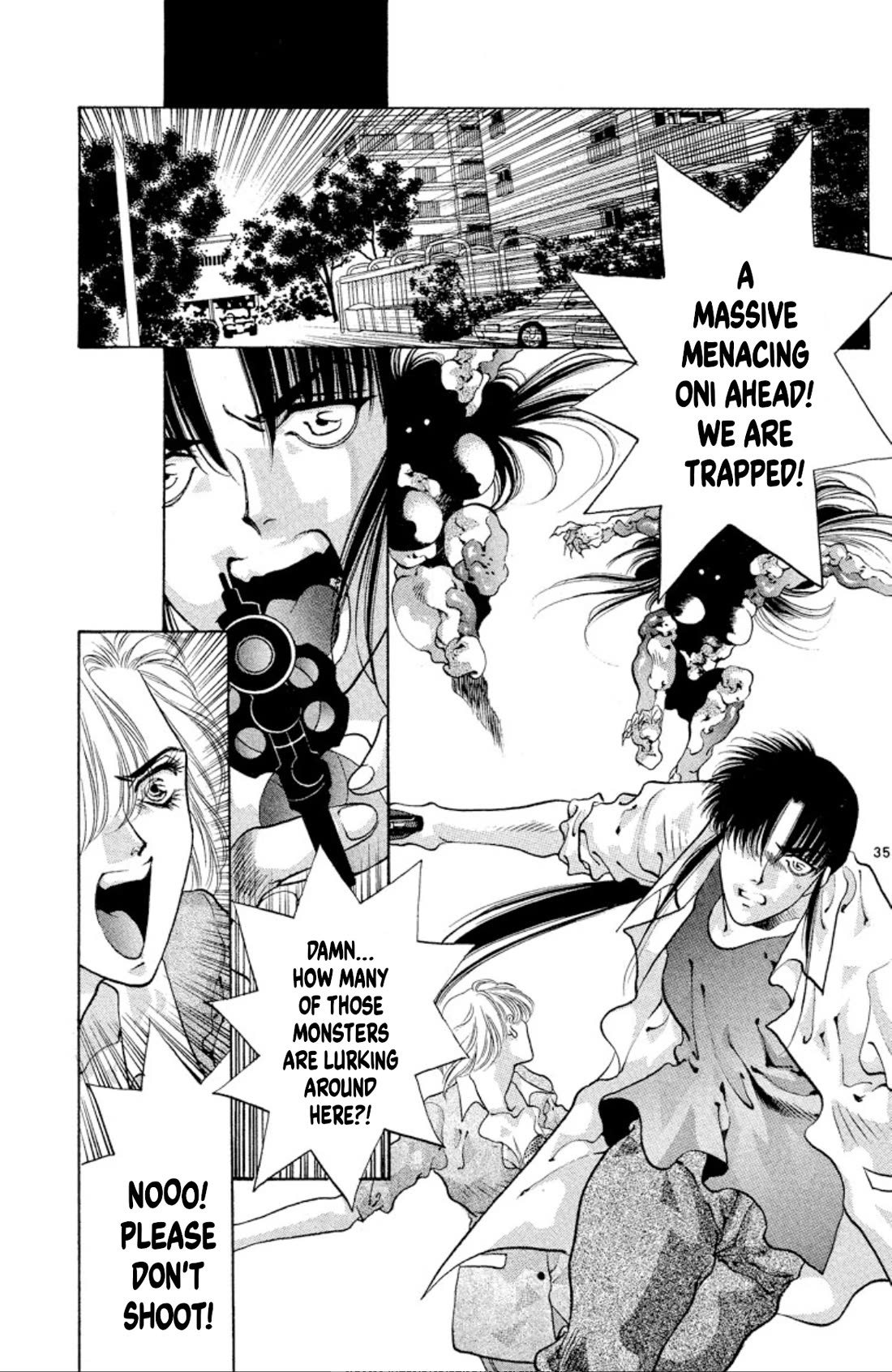 Onikirimaru Chapter 59 page 35 - Chapter 59: The oni eaters