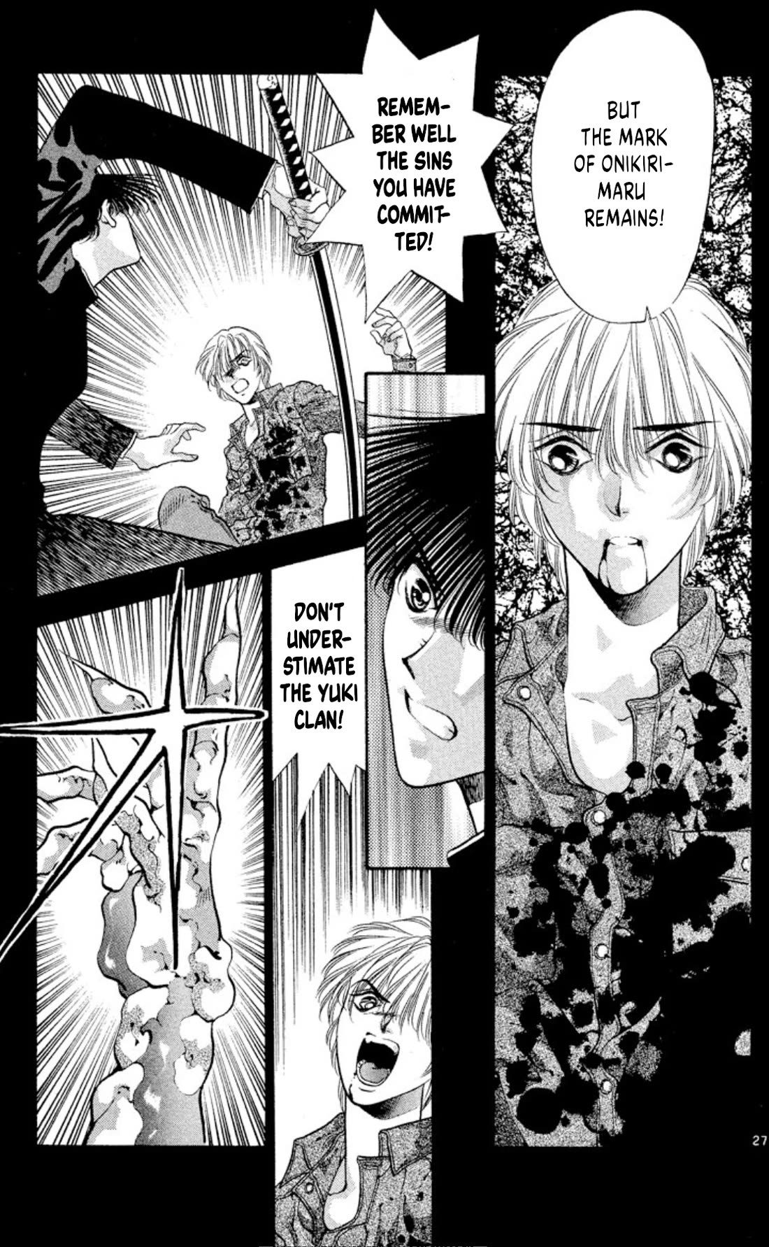 Onikirimaru Chapter 60 page 27 - Chapter 60: The oni memory