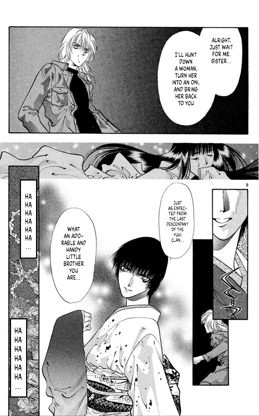 Onikirimaru Chapter 60 page 9 - Chapter 60: The oni memory