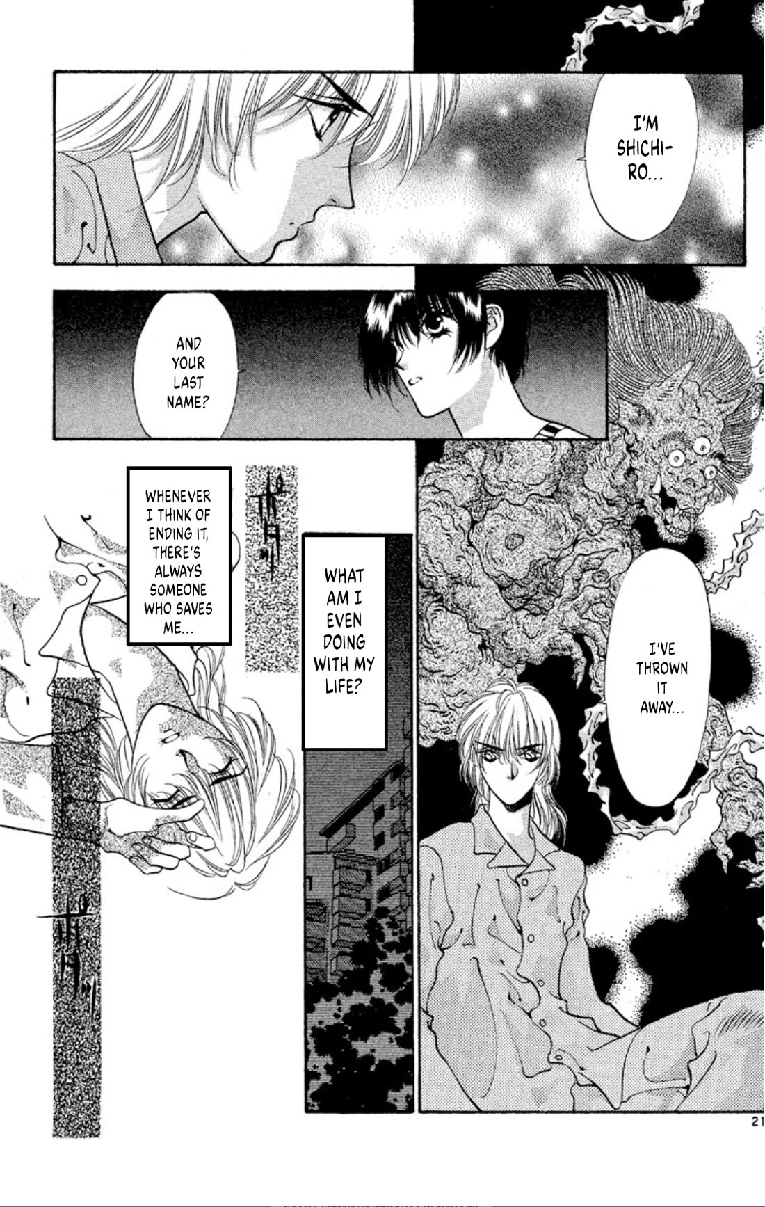 Onikirimaru Chapter 61 page 21 - Chapter 61: The oni's heart