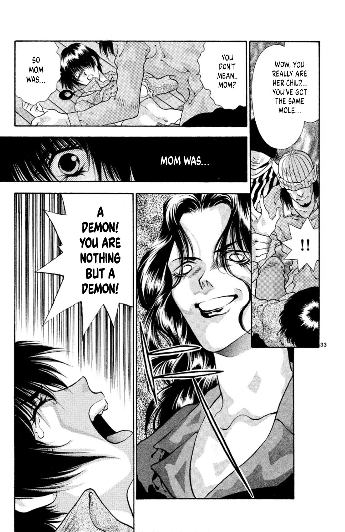 Onikirimaru Chapter 61 page 33 - Chapter 61: The oni's heart
