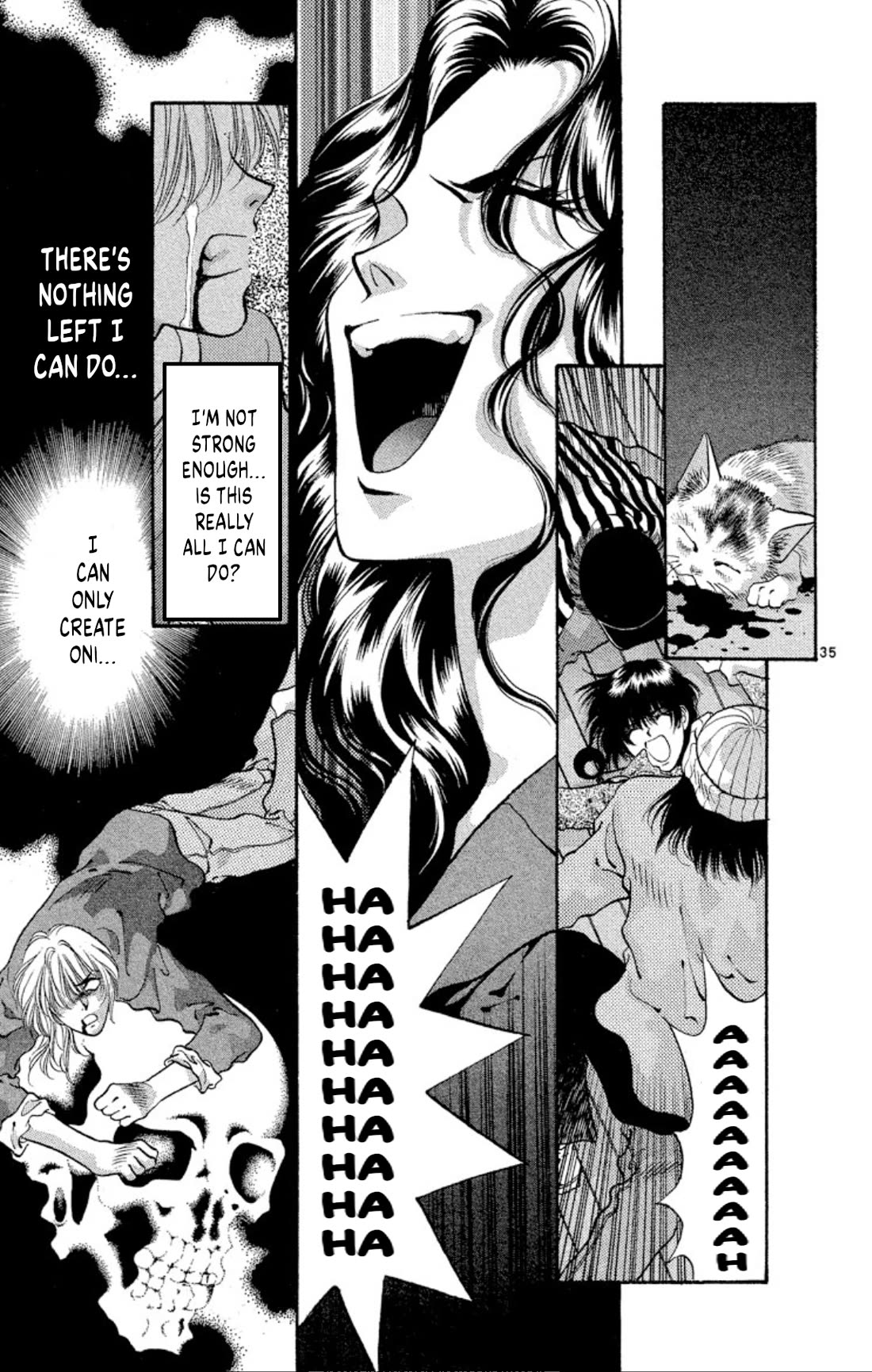 Onikirimaru Chapter 61 page 35 - Chapter 61: The oni's heart