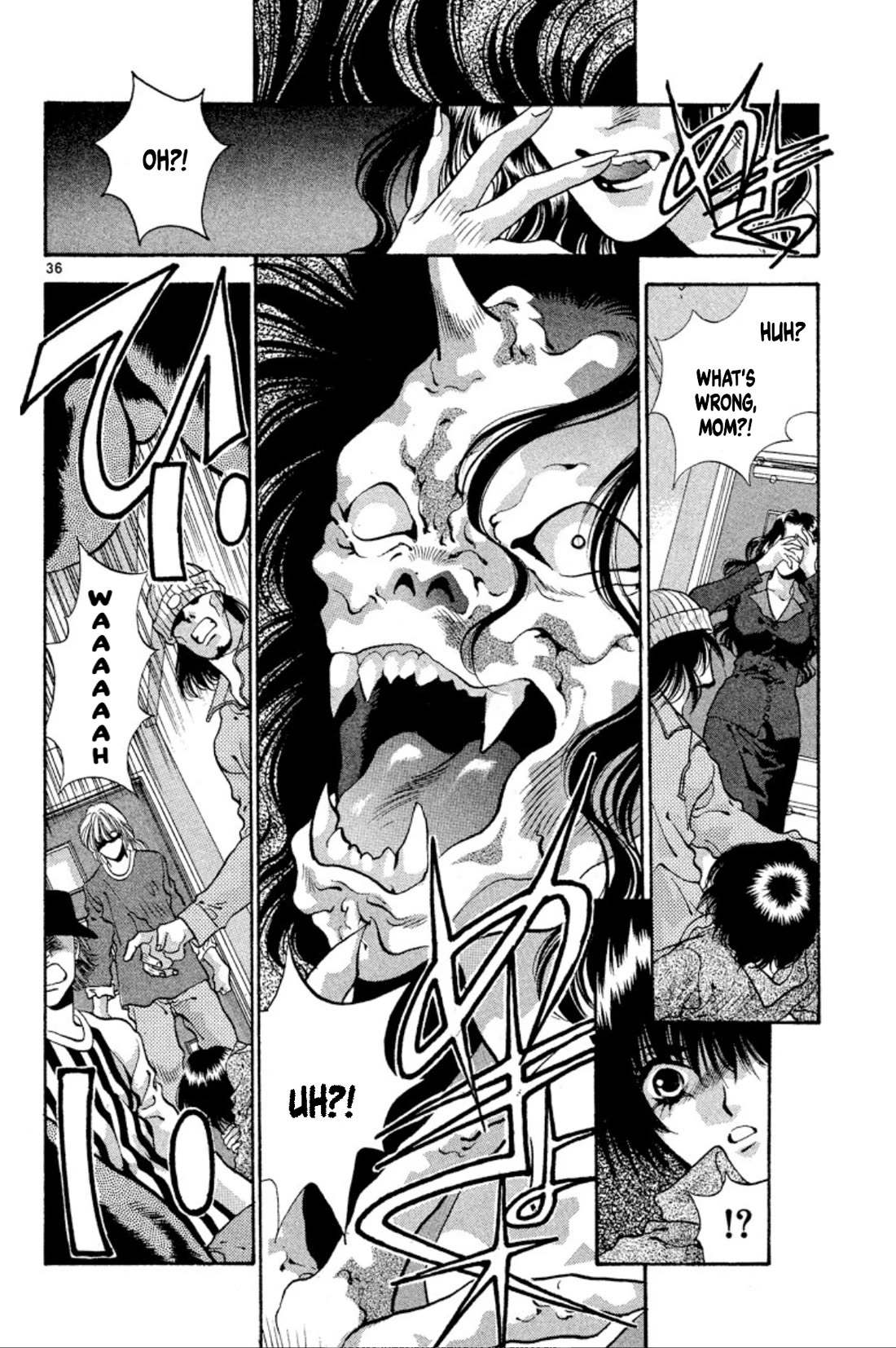 Onikirimaru Chapter 61 page 36 - Chapter 61: The oni's heart