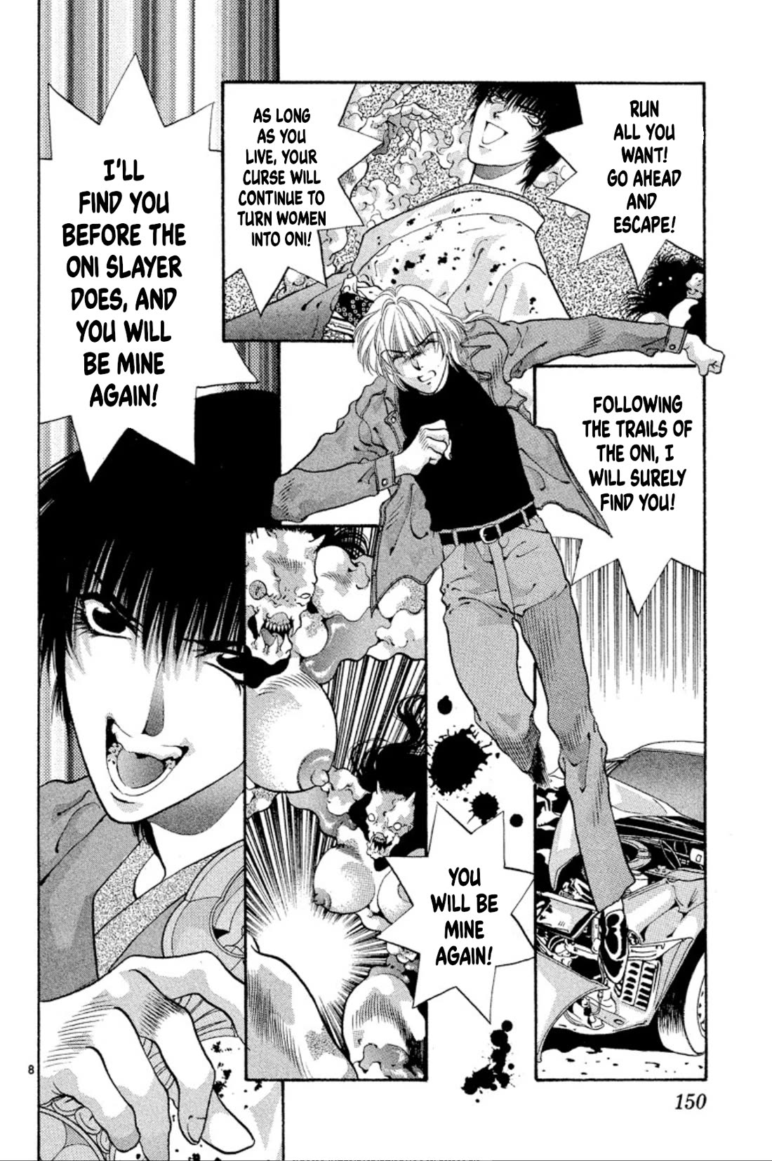 Onikirimaru Chapter 61 page 8 - Chapter 61: The oni's heart