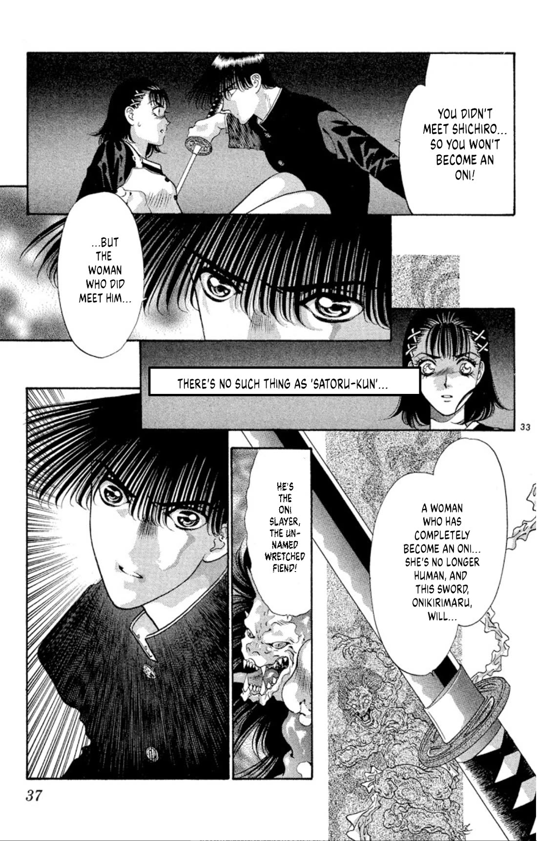 Onikirimaru Chapter 62 page 35 - Chapter 62: Hidden oni