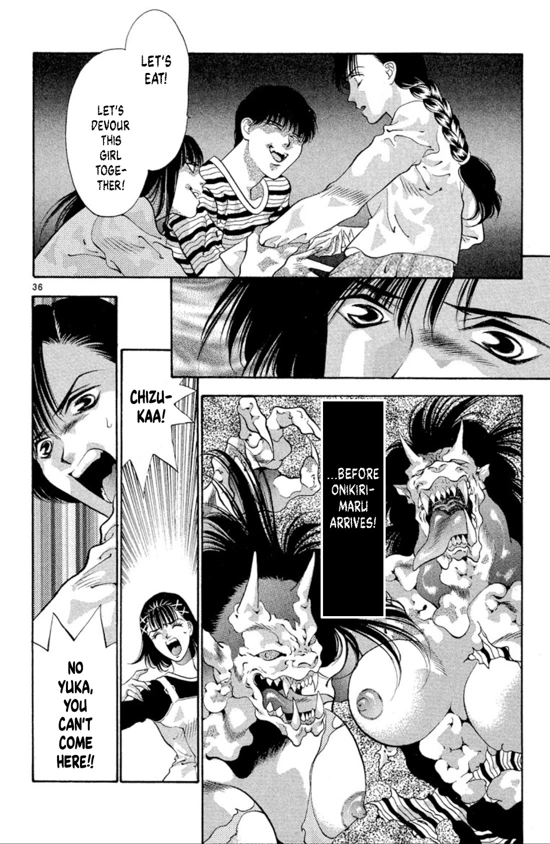 Onikirimaru Chapter 62 page 38 - Chapter 62: Hidden oni