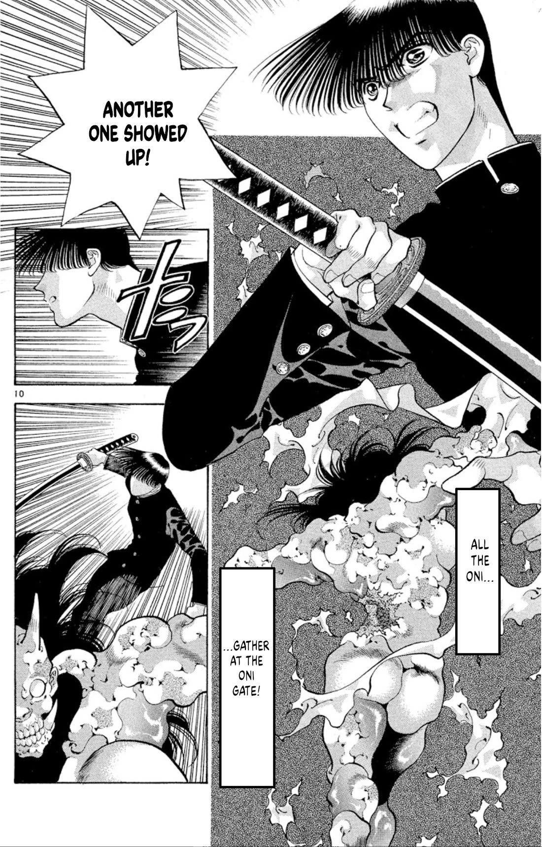 Onikirimaru Chapter 63 page 10 - Chapter 63: The oni gathering