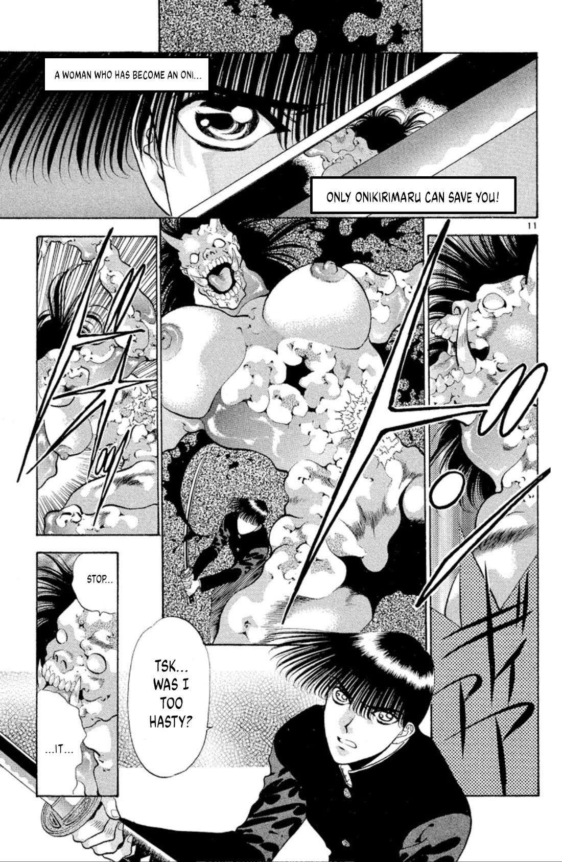 Onikirimaru Chapter 63 page 11 - Chapter 63: The oni gathering
