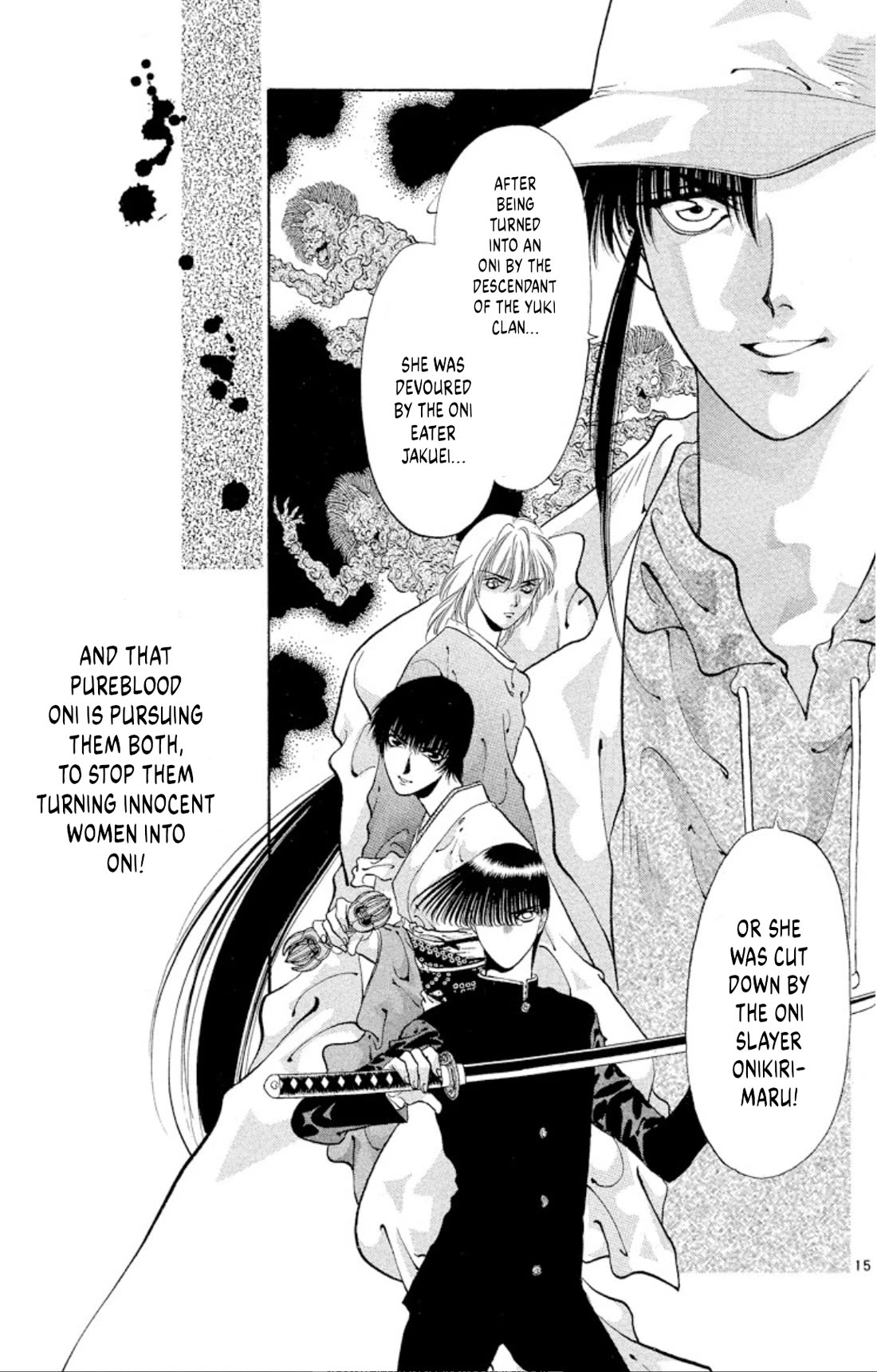 Onikirimaru Chapter 63 page 15 - Chapter 63: The oni gathering