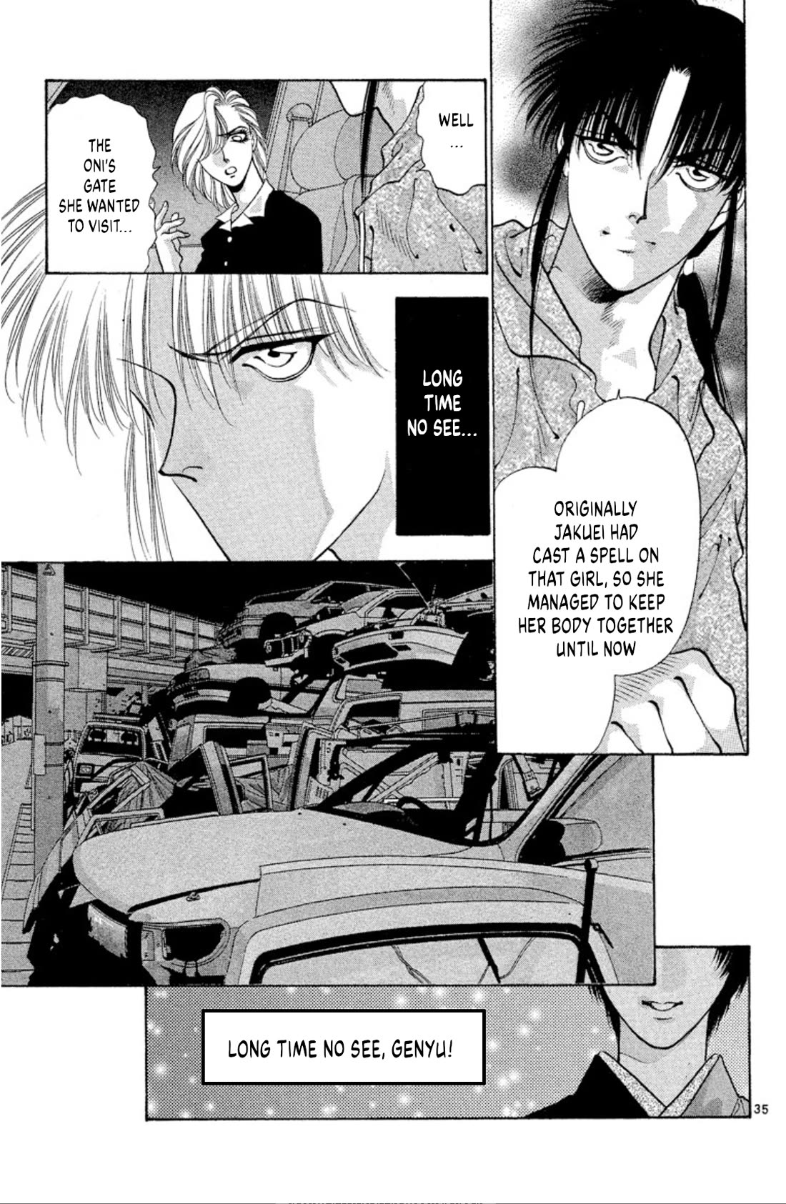 Onikirimaru Chapter 63 page 35 - Chapter 63: The oni gathering