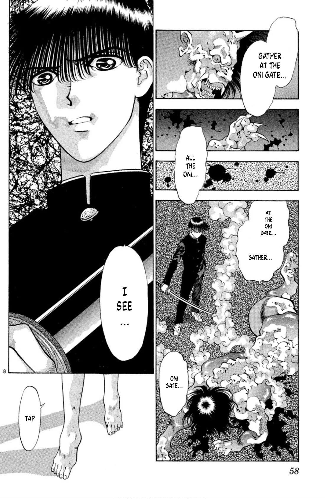 Onikirimaru Chapter 63 page 8 - Chapter 63: The oni gathering