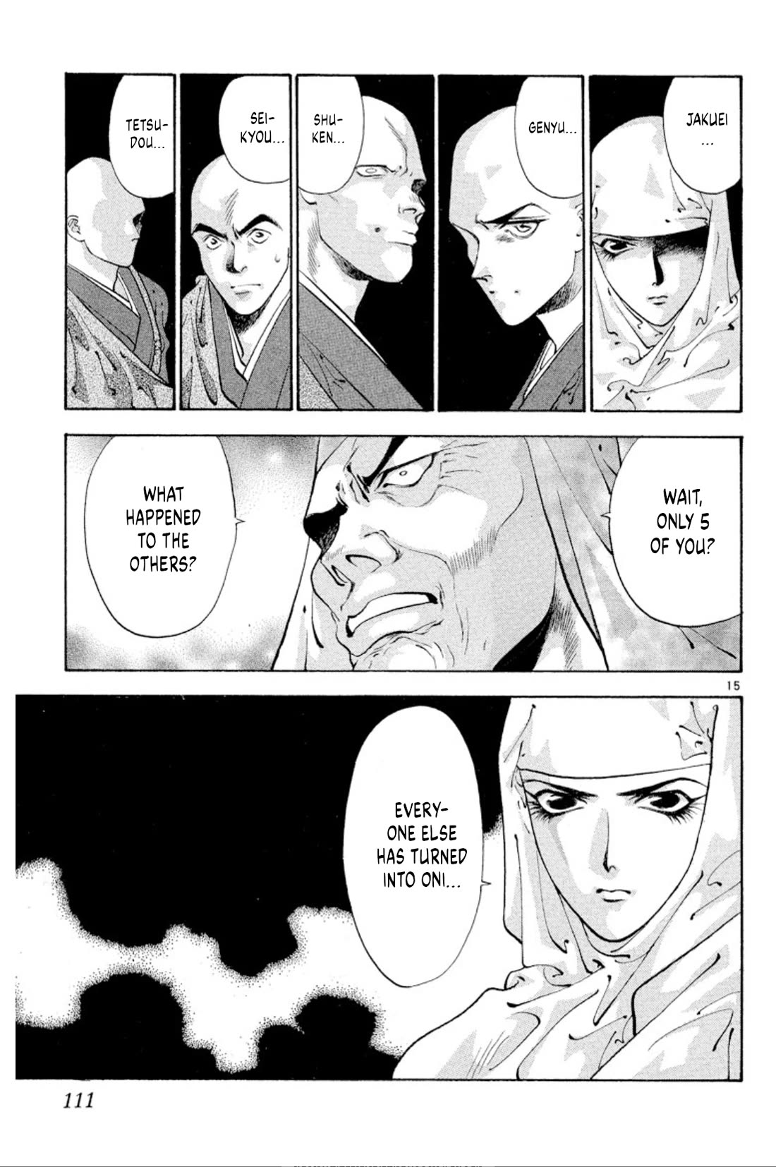 Onikirimaru Chapter 64 page 15 - Chapter 64: The unlucky oni