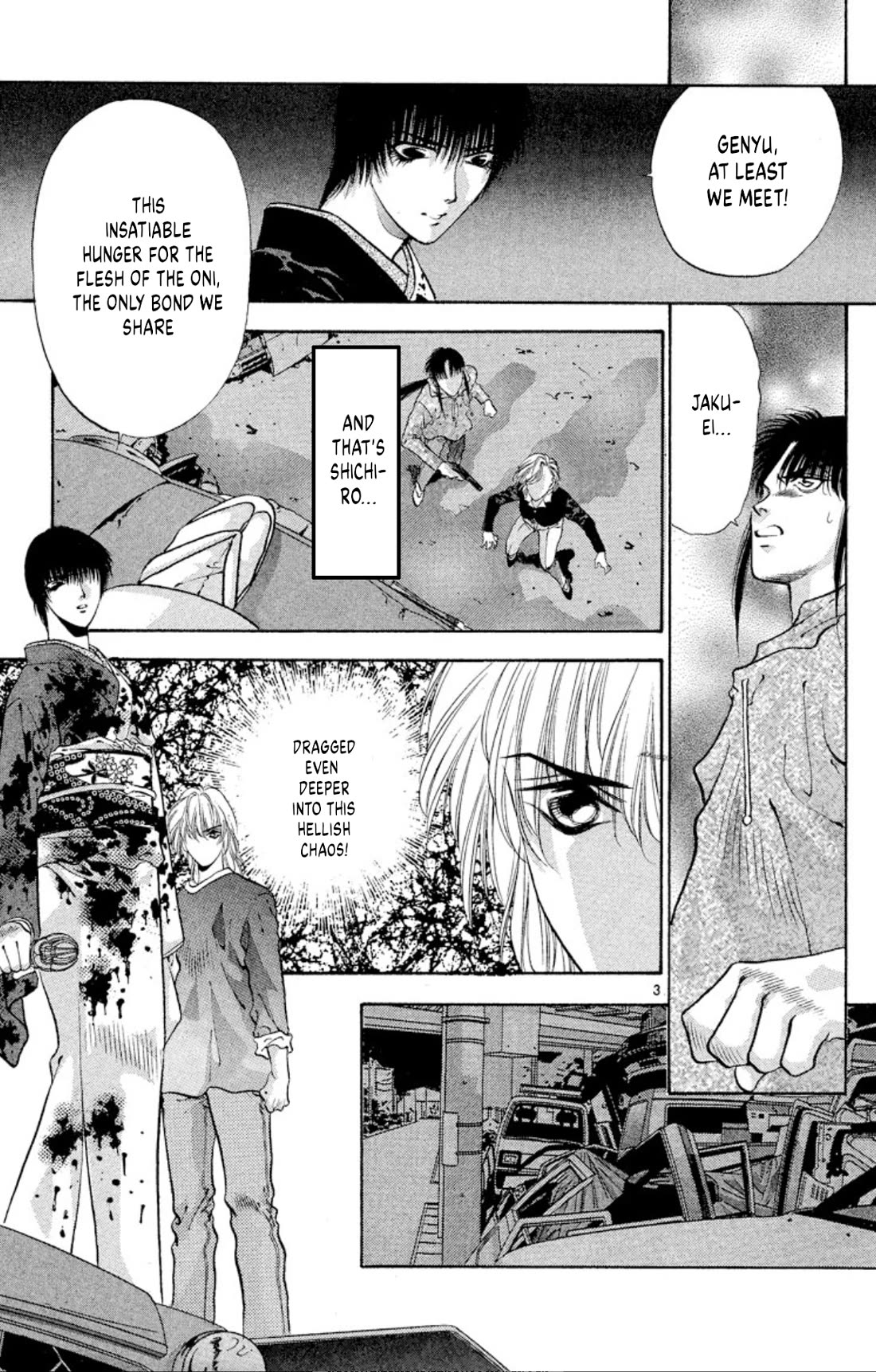 Onikirimaru Chapter 64 page 3 - Chapter 64: The unlucky oni
