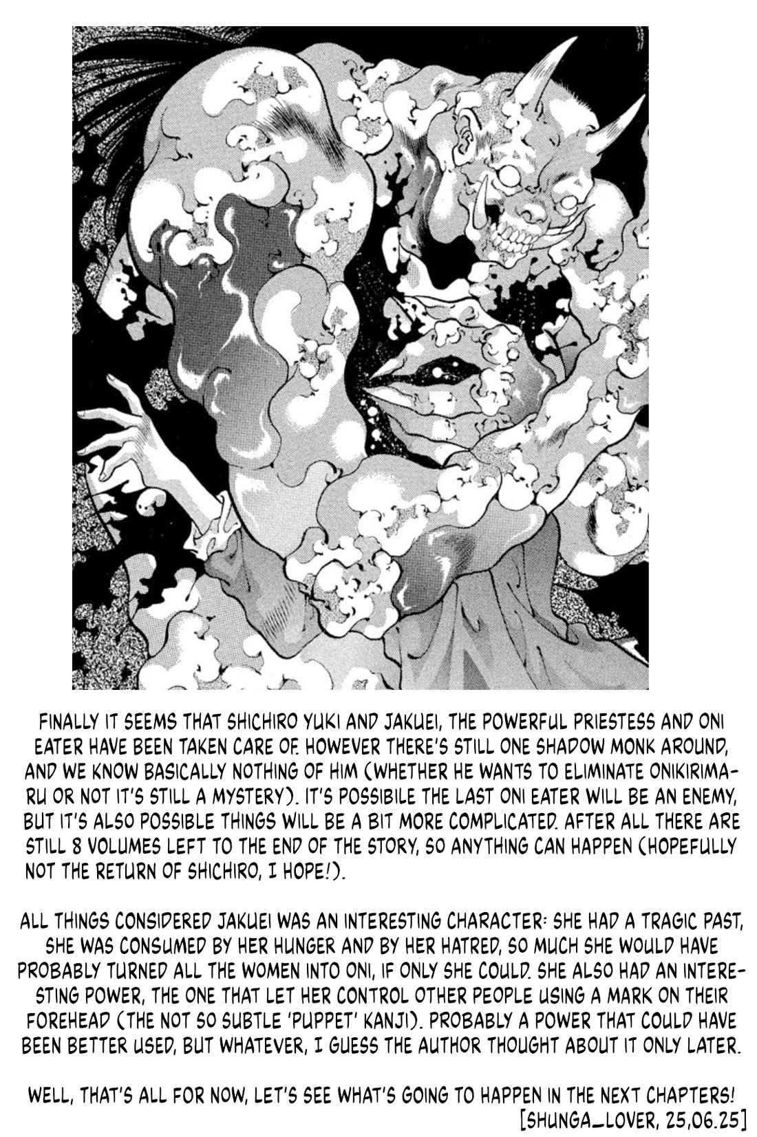 Onikirimaru Chapter 64 page 45 - Chapter 64: The unlucky oni